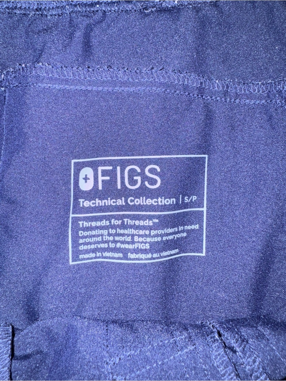 FIGS Isabel High-Rise Wide-Leg Scrub Pant - Picture 5 of 11
